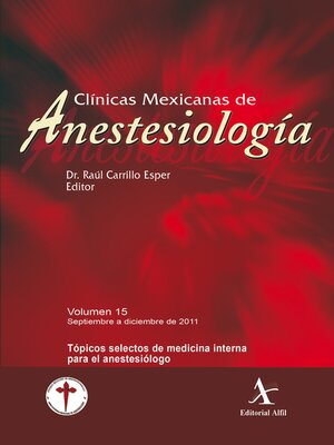 cover image of Tópicos selectos de medicina interna para el anestesiólogo